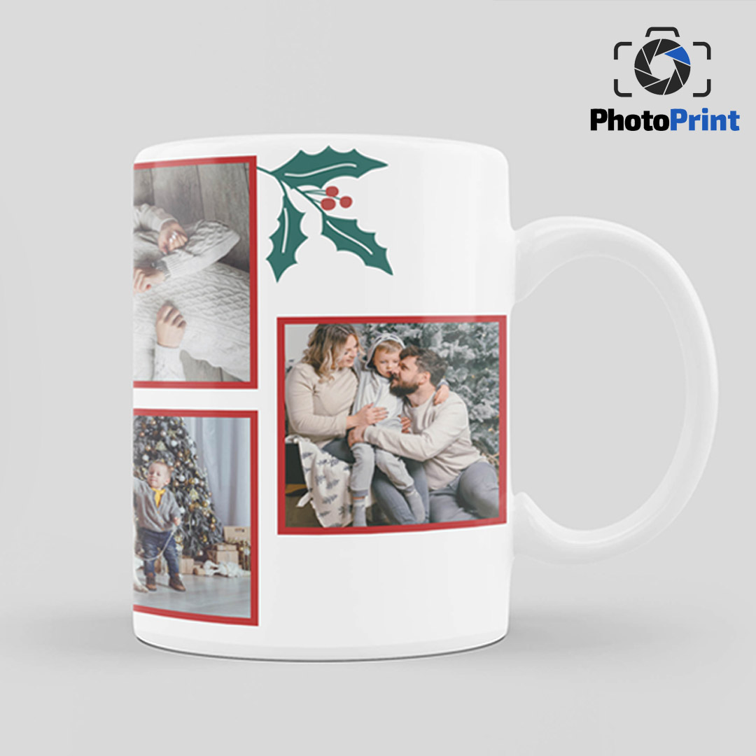 Чаша "Весела Коледа" с Ваши снимки PhotoPrint - Изображение 2